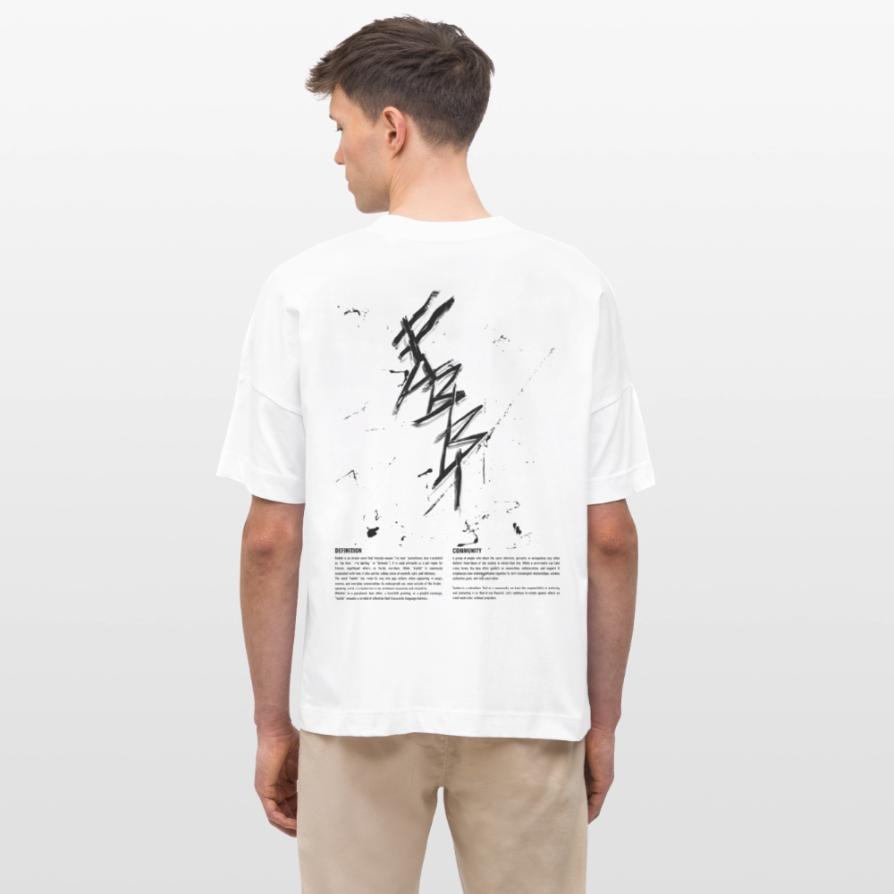 Habibi Community Shirt (black/grey) - white