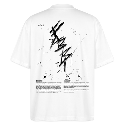 Habibi Community Shirt (black/grey) - white