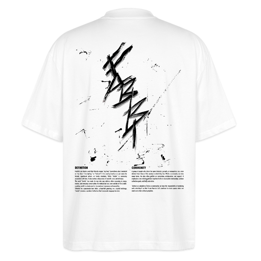 Habibi Community Shirt (black/grey) - white