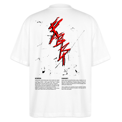 Habibi Community Shirt (rot) - white