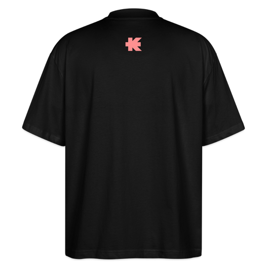 K__ZPT WORDMARK (small black-pink) - black