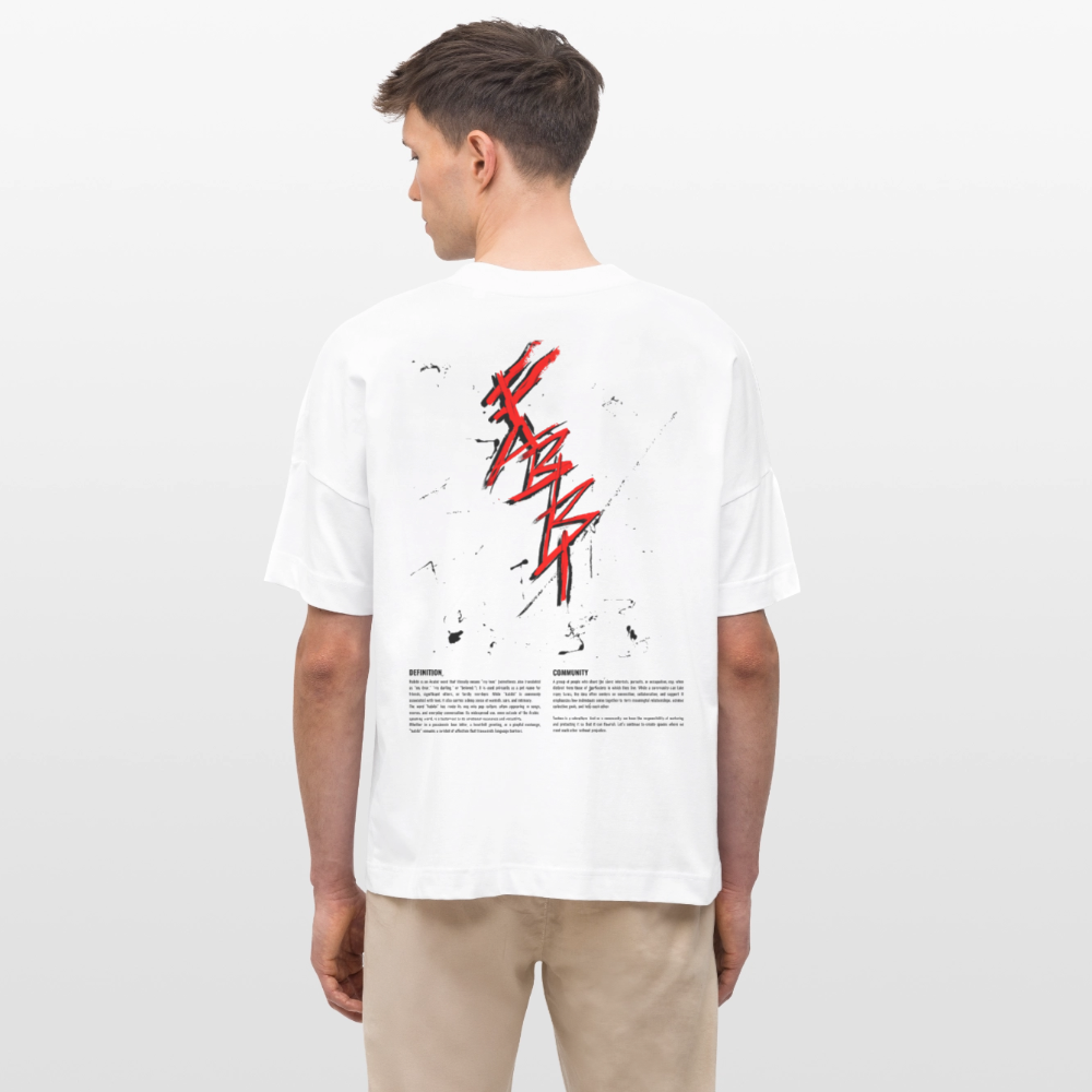 Habibi Community Shirt (rot) - white