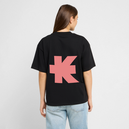 K__ZPT WORDMARK (black-pink) - black
